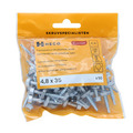 Farmarskruv Wing C3 4,8 x 35 mm Silver 50-pack Heco